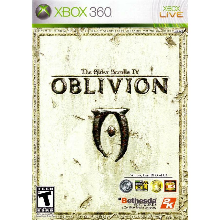 XBOX 360 - The Elder Scrolls IV Oblivion