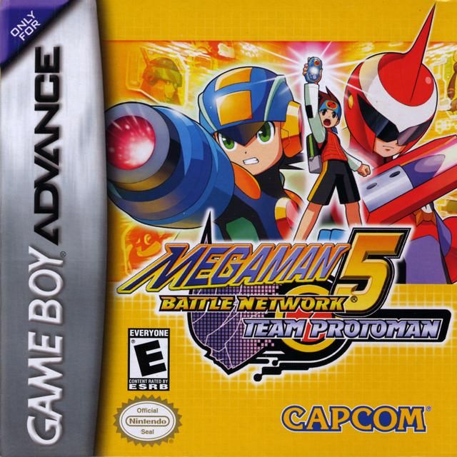 GBA - Mega Man Battle Network 5 Team Protoman (cartouche uniquement)