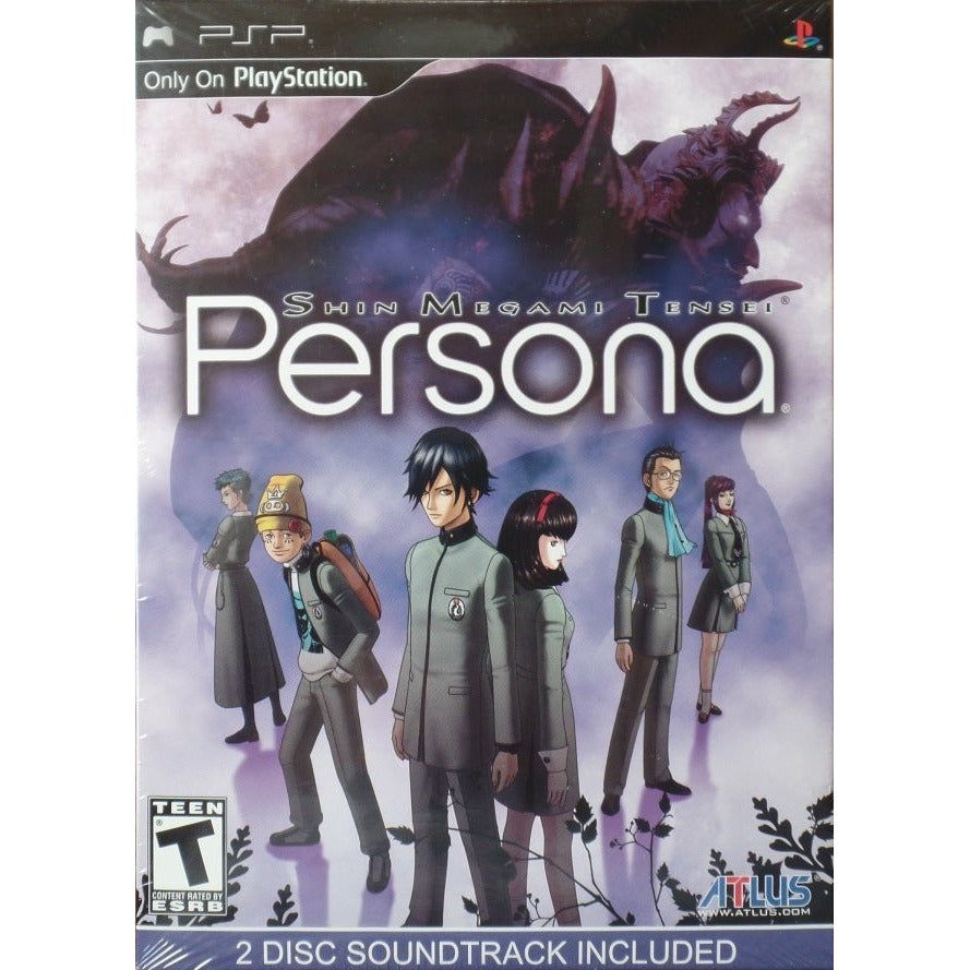 PSP - Shin Megami Tensei Persona avec bande originale (au cas où)