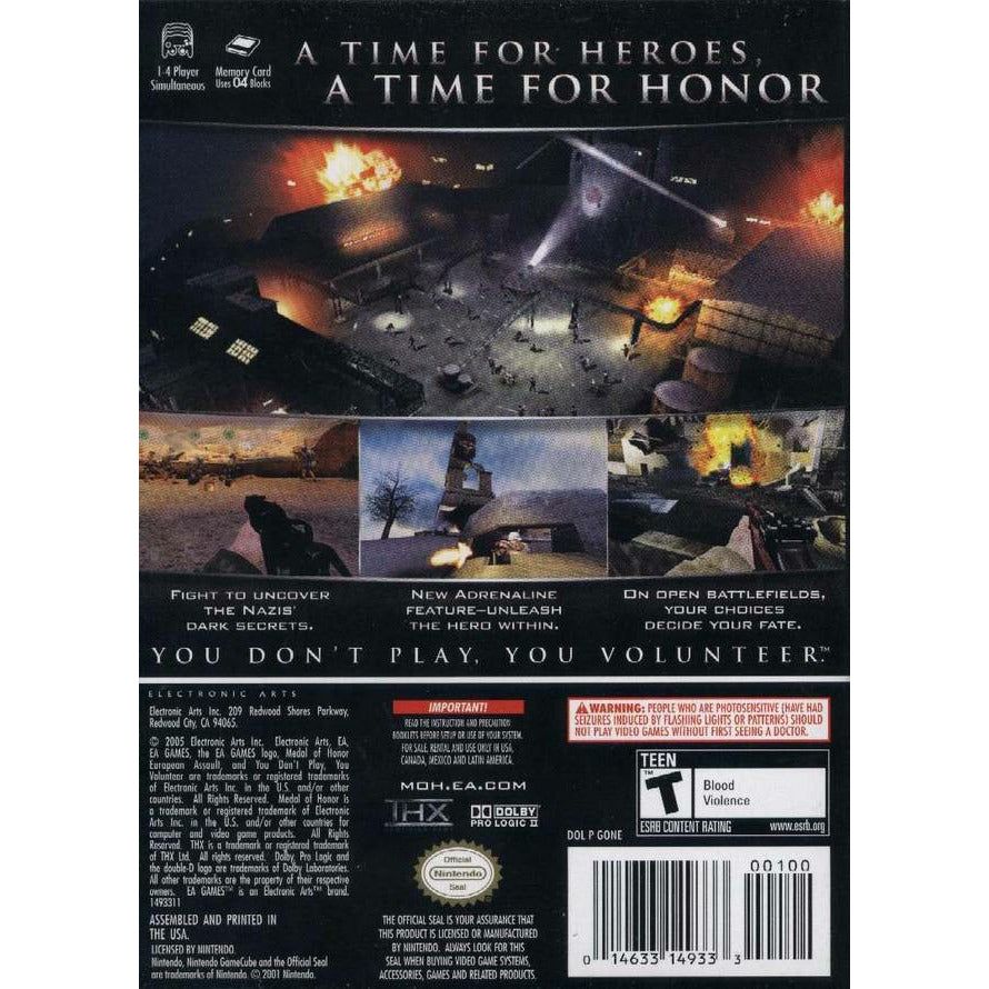 GameCube - Medal of Honor European Assault