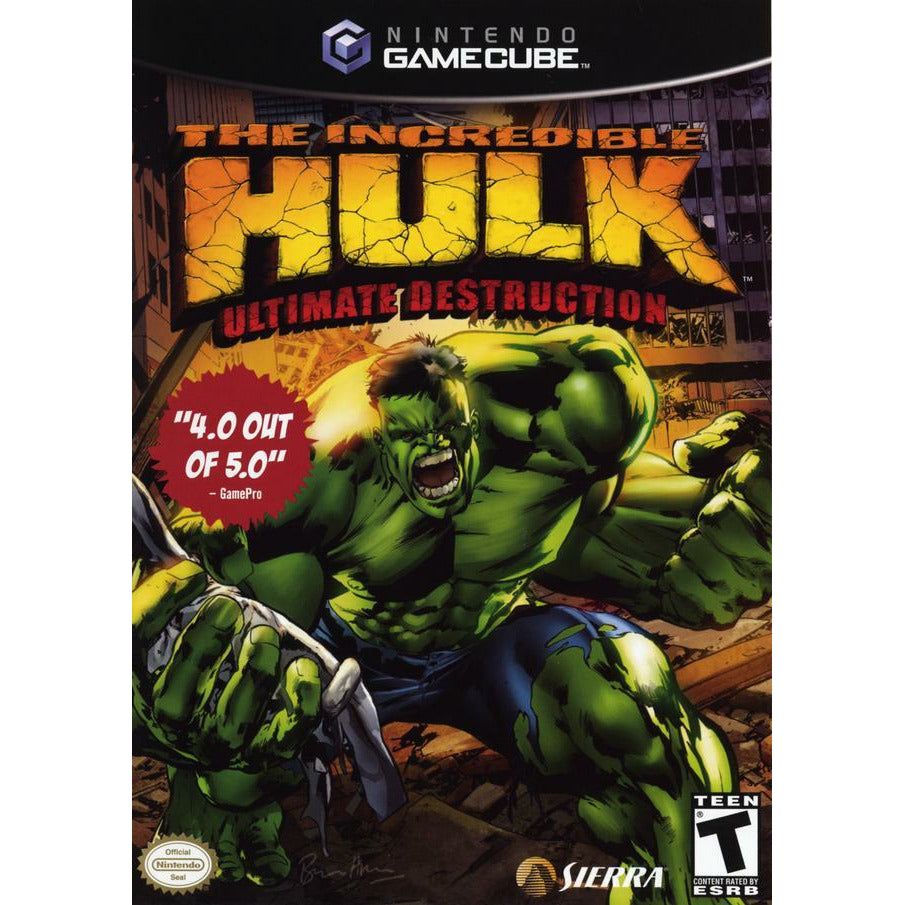 GameCube - The Incredible Hulk Ultimate Destruction