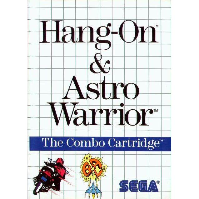 Master System - Hang On & Astro Warrior (In Case)