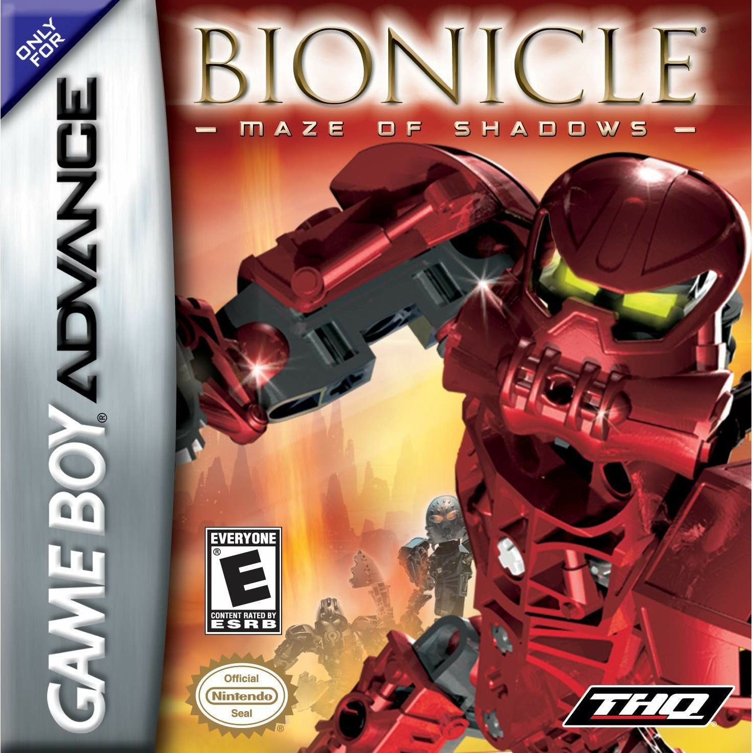 GBA - Bionicle Maze of Shadows (Complete in Box)