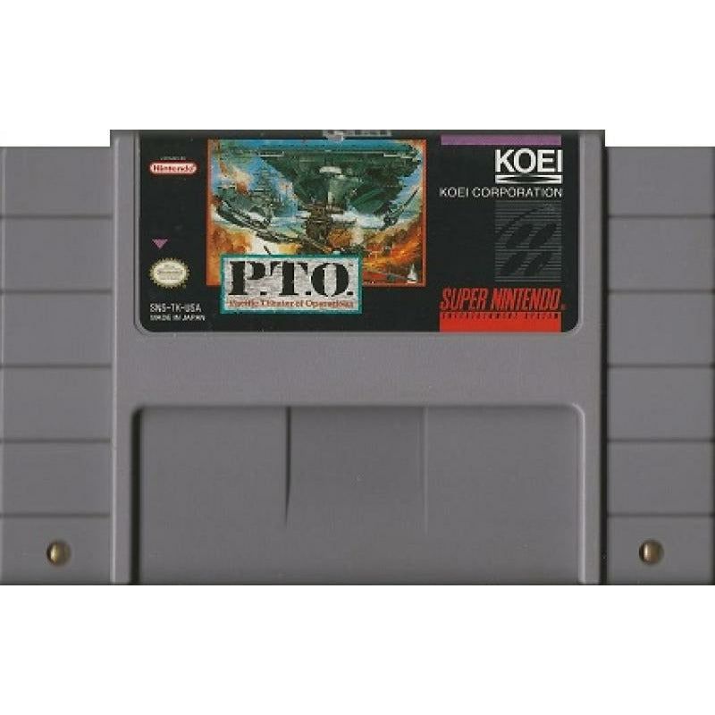 SNES - Pacific Theater of Operations P.T.O. (Cartridge Only)