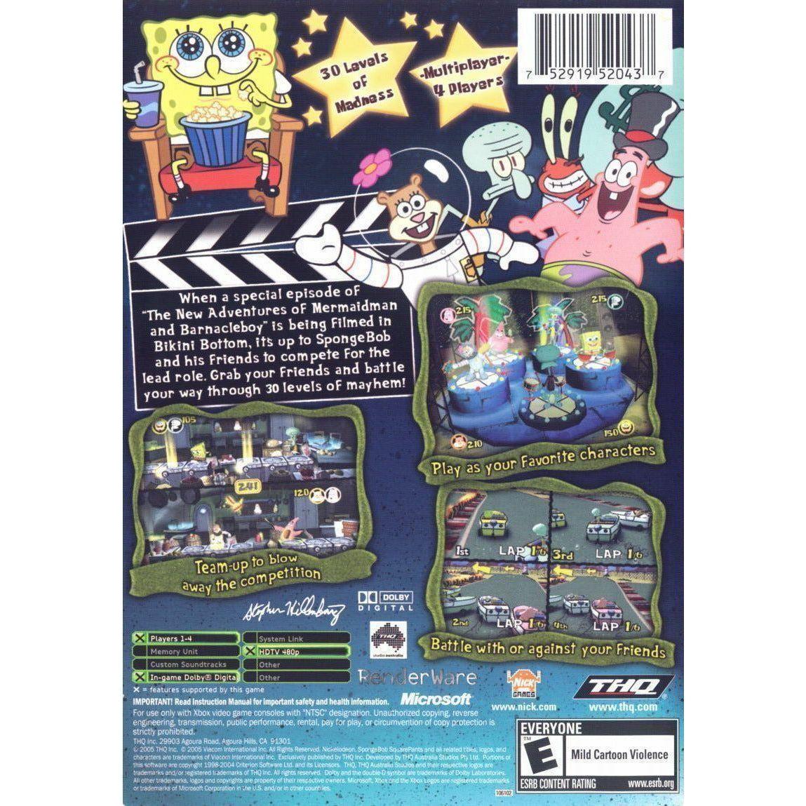 XBOX - SpongeBob SquarePants Lights, Camera, Pants!