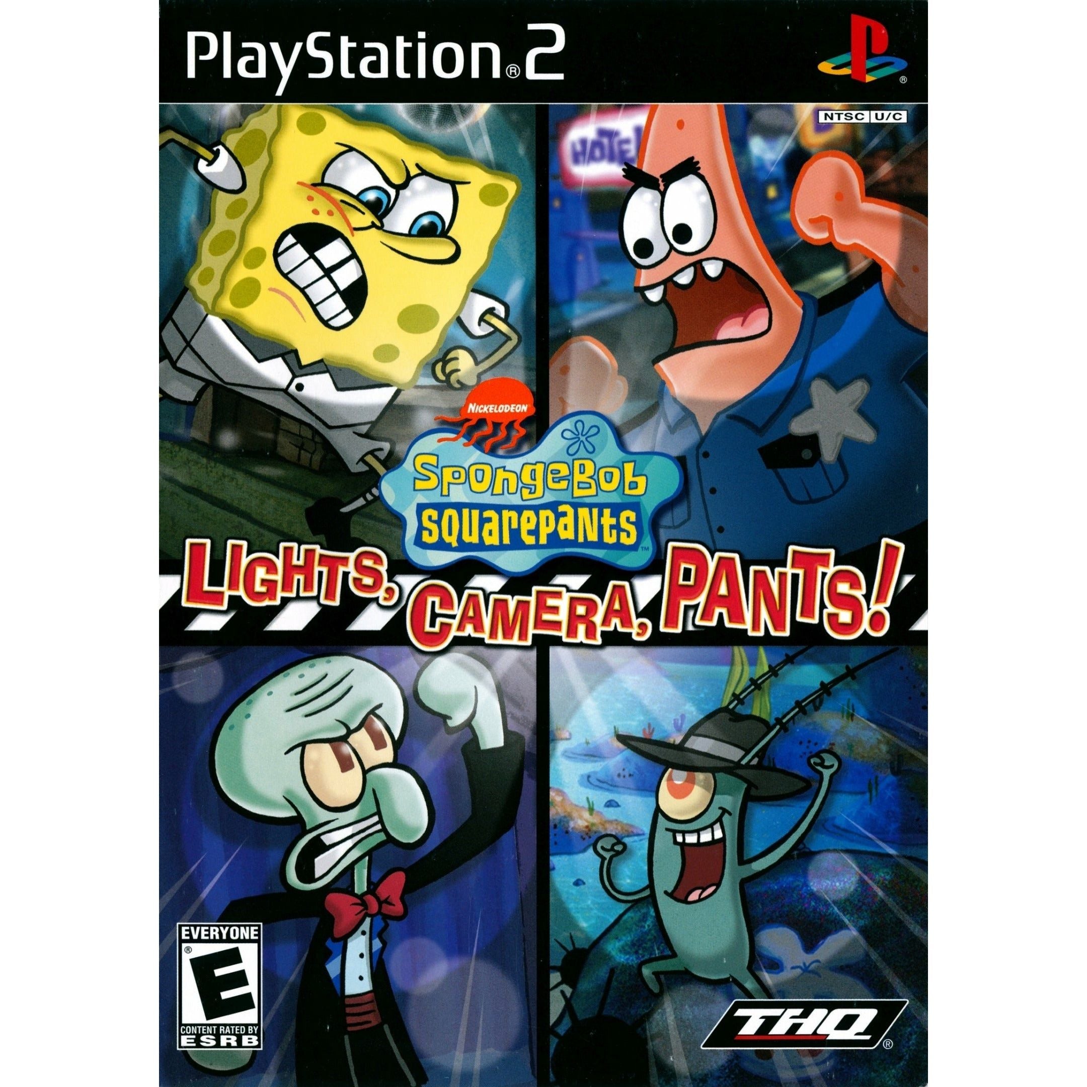 PS2 - SpongeBob SquarePants Lights, Camera, Pants!