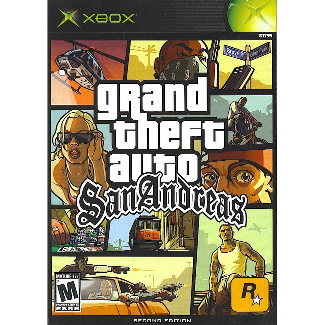 XBOX - Grand Theft Auto San Andreas
