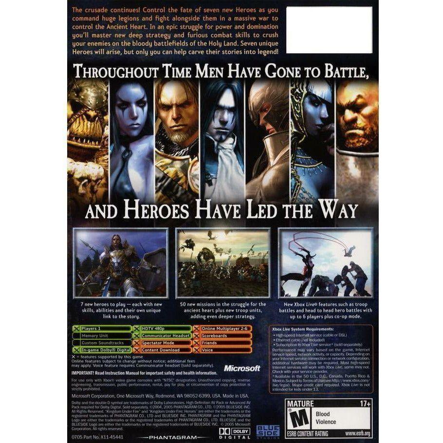 XBOX - Kingdom Under Fire Heroes