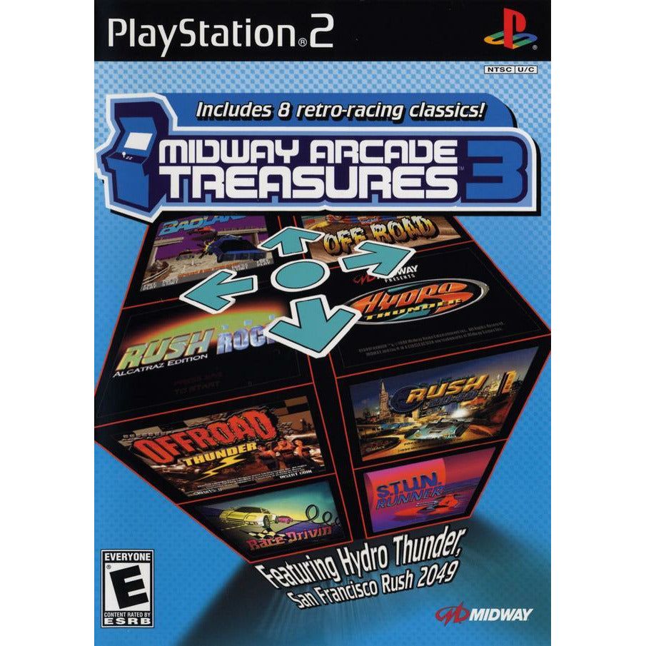 PS2 - Midway Arcade Treasures 3