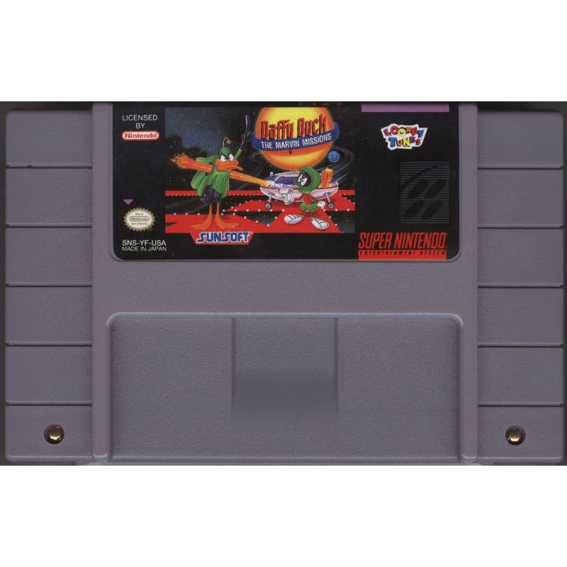 SNES - Daffy Duck - The Marvin Missions (Cartridge Only)