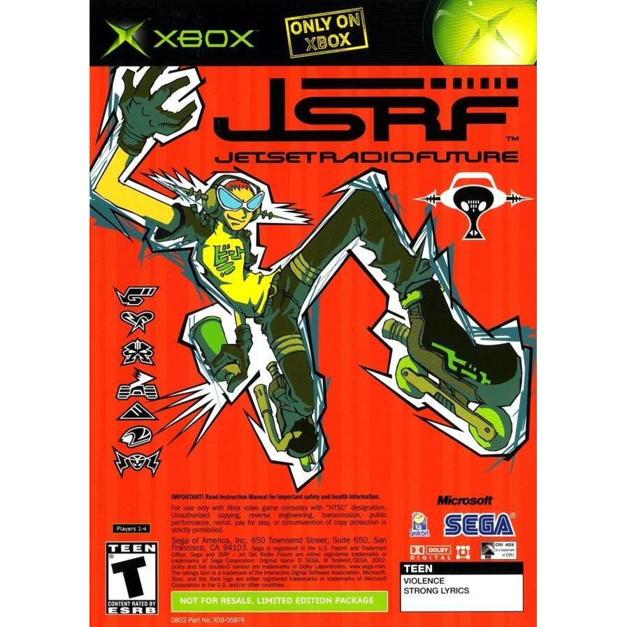 XBOX - Sega GT 2002 / Jet Set Radio Future