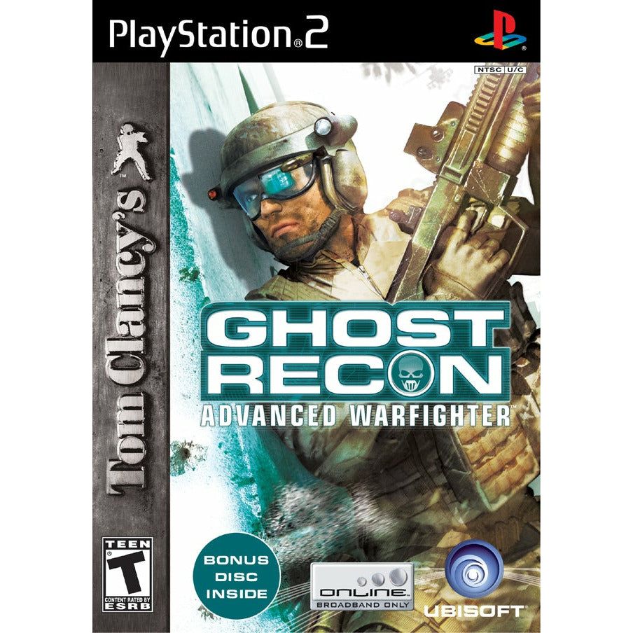 PS2 - Tom Clancy's Ghost Recon Advanced Warfighter