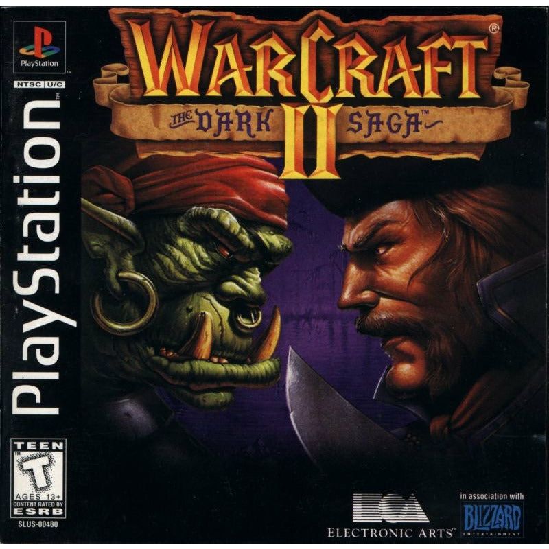 PS1 - Warcraft II The Dark Saga