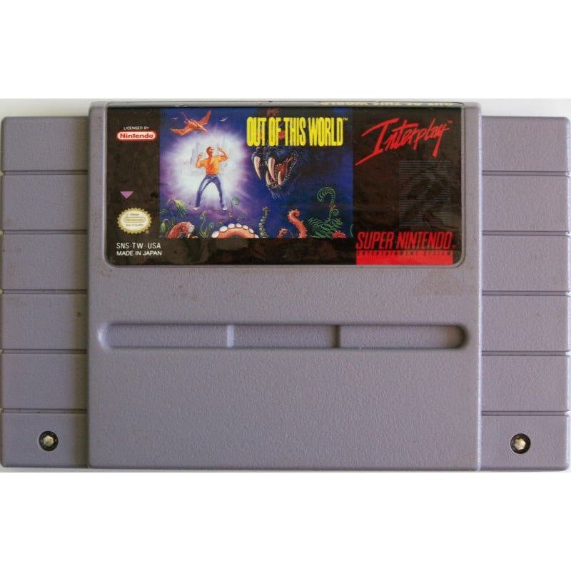 SNES - Out of this World (Cartridge Only)