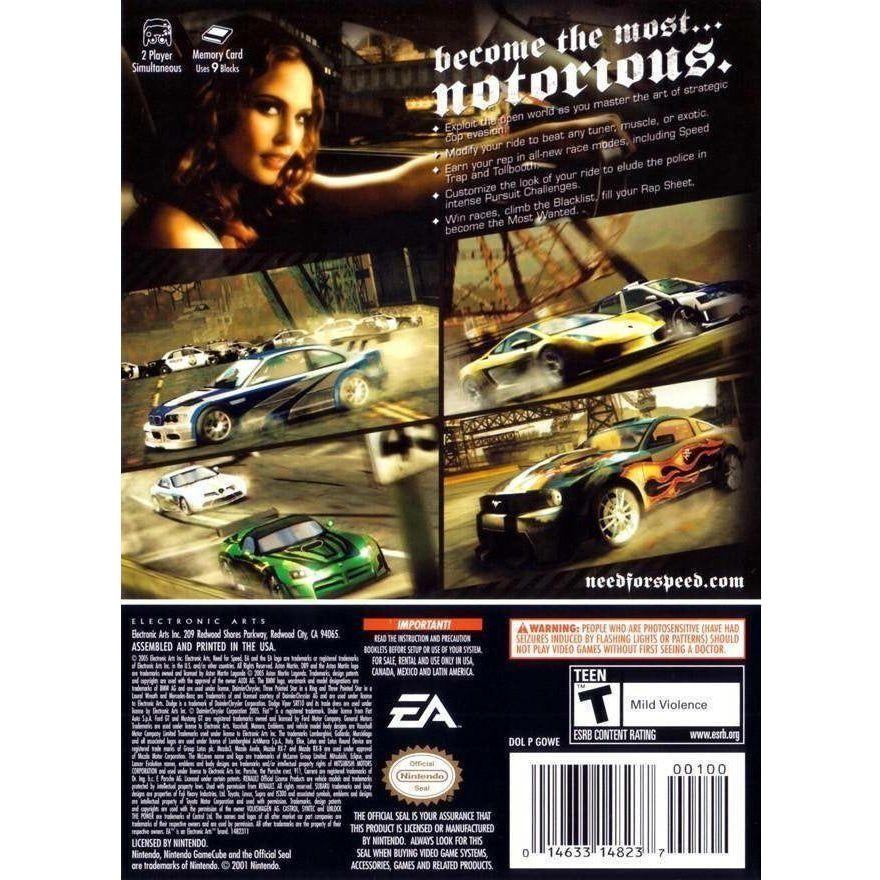 GameCube - Need for Speed Most Wanted