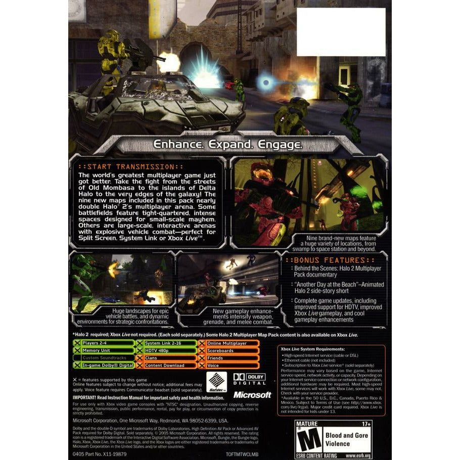 XBOX - Halo 2 Multiplayer Map Pack