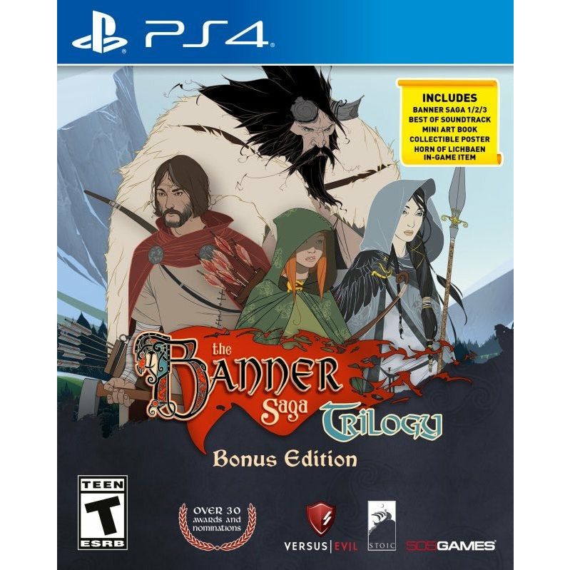PS4 - The Banner Saga Trilogy Bonus Edition