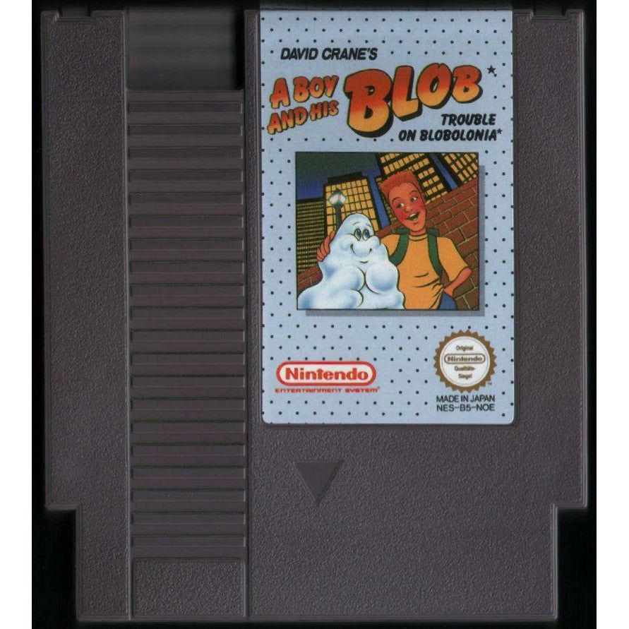 NES - A Boy And His Blob Trouble sur Blobolonia (cartouche uniquement)