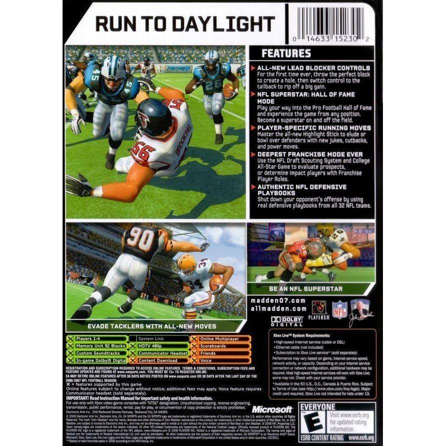 Xbox - Madden NFL 07