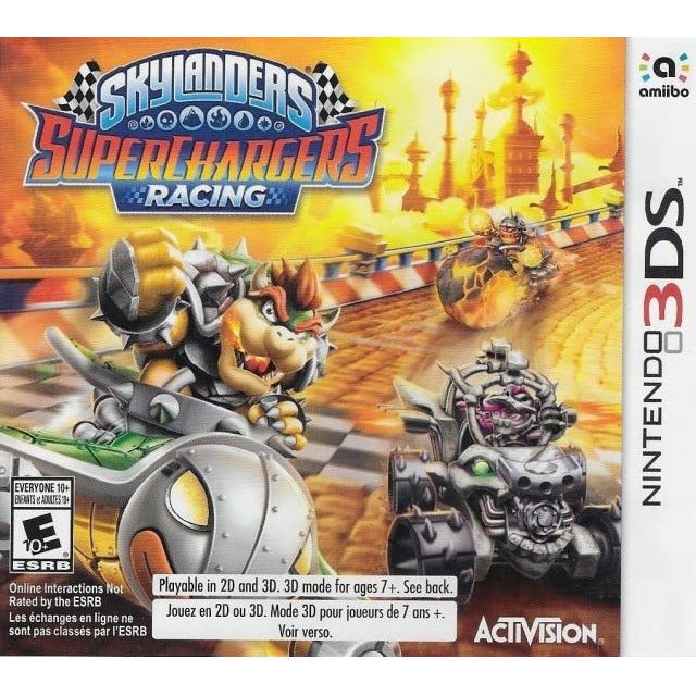 3DS - Skylanders SuperChargers Racing (jeu uniquement) (au cas où)