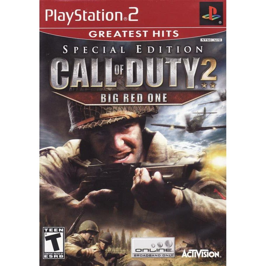 PS2 - Call of Duty 2 Big Red One Édition Spéciale