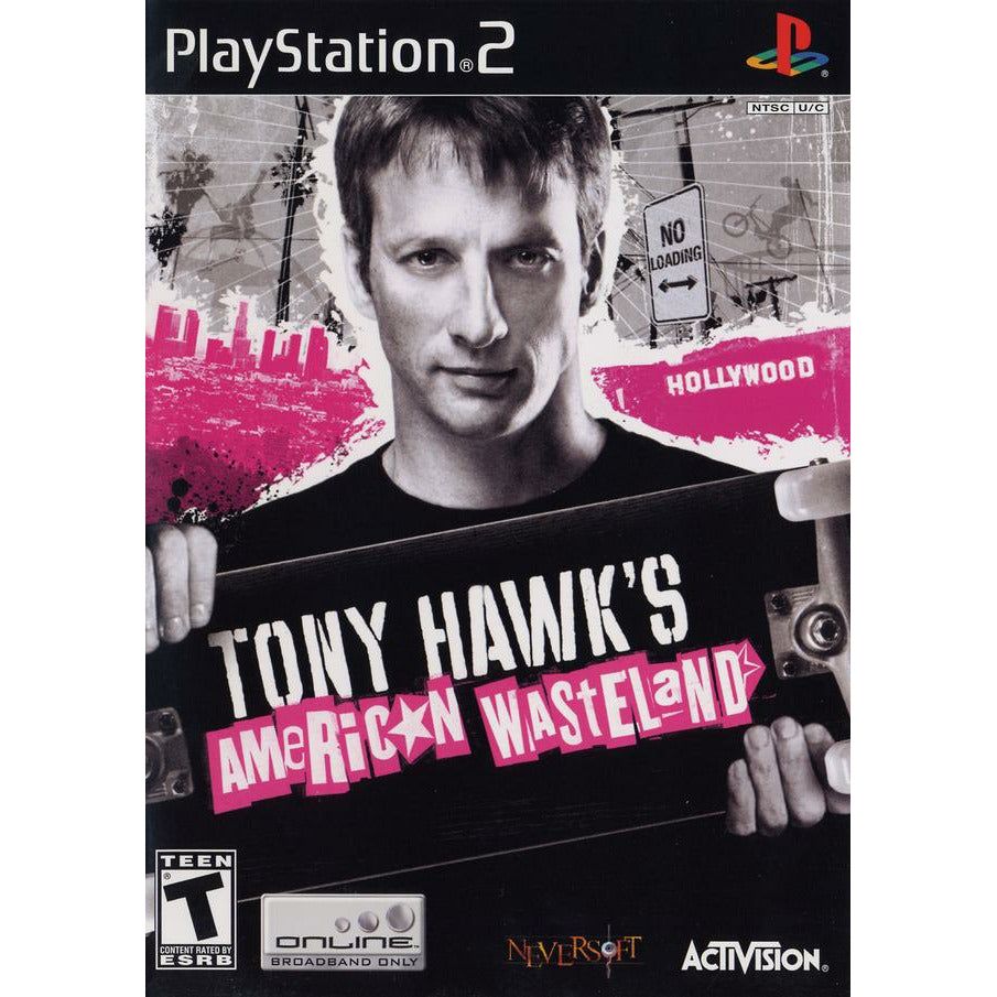 PS2 - Le désert américain de Tony Hawk