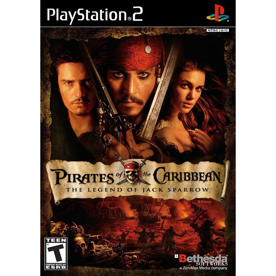 PS2 - Pirates of the Caribbean: The Legend of Jack Sparrow