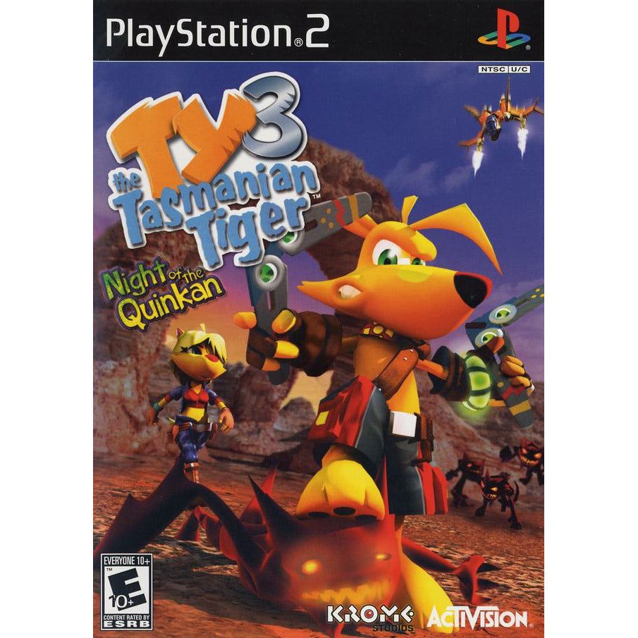 PS2 - Ty the Tasmanian Tiger 3 Night of the Quinkan