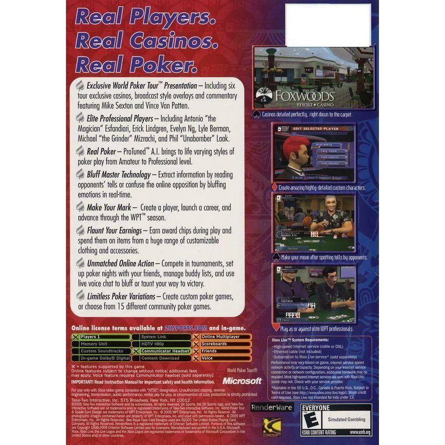 XBOX - World Poker Tour