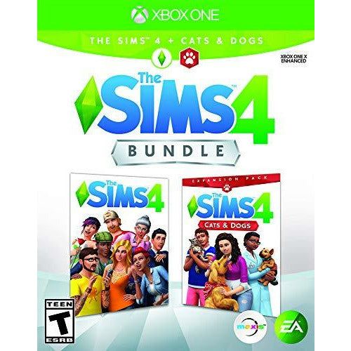 Xbox One - Pack Les Sims 4 Les Sims 4 / Les Sims 4 Chats et Chiens