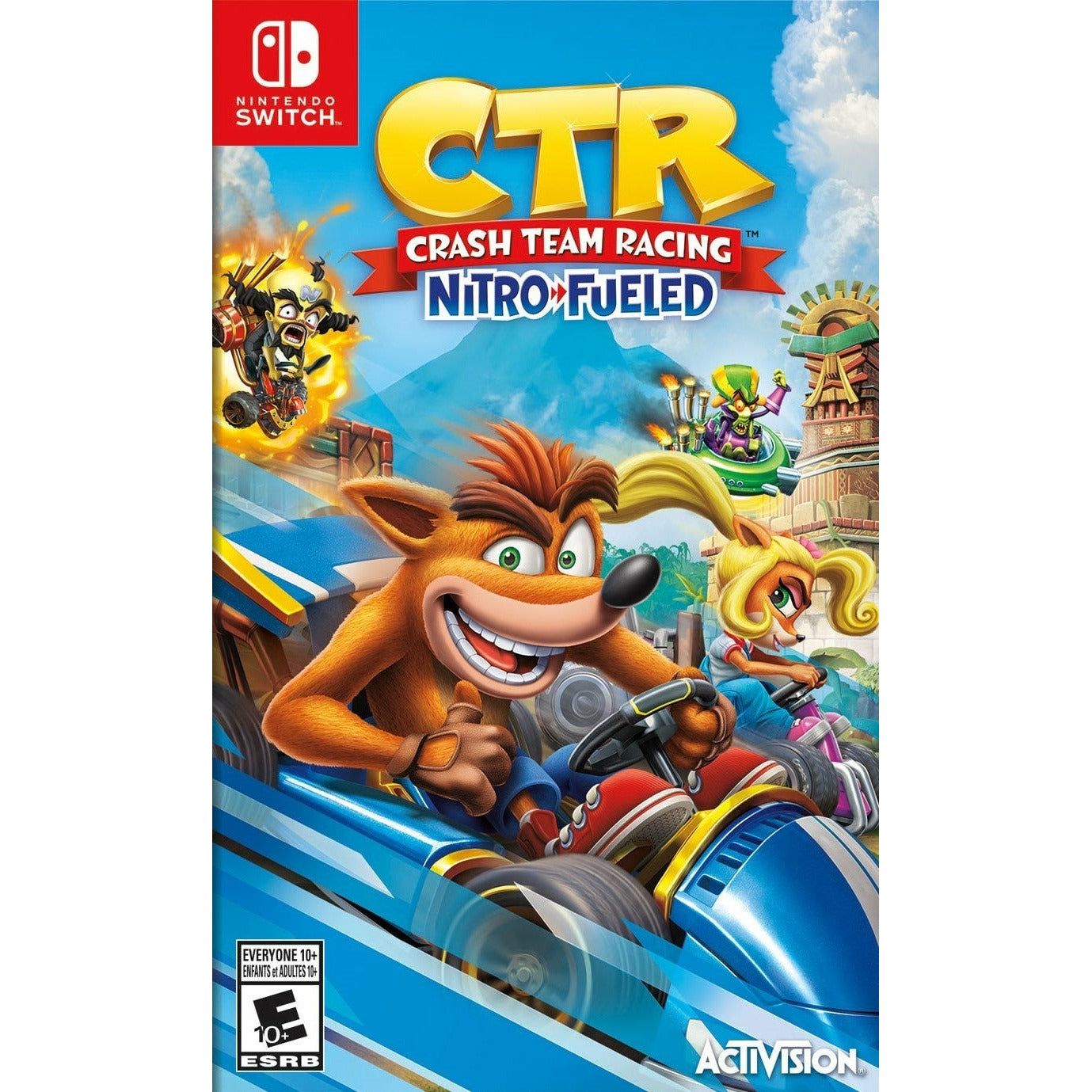 Switch - CTR Crash Team Racing Nitro-Fueled (In Case)