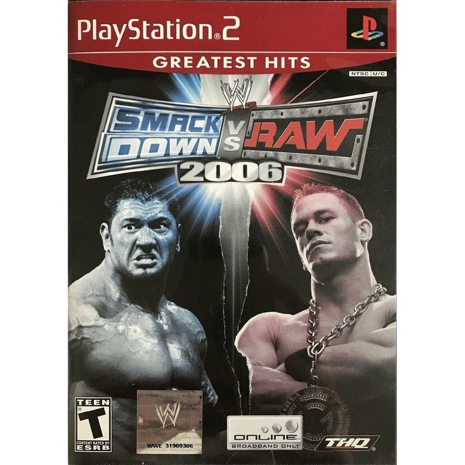PS2 - WWE Smackdown Vs Raw 2006