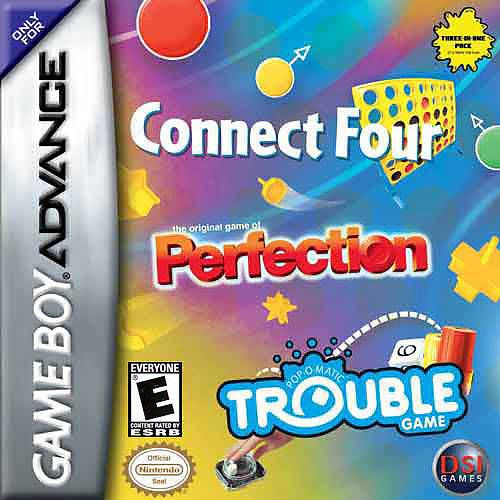 GBA - Connect Four, Perfection and Trouble
