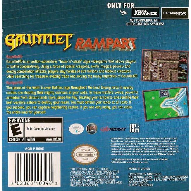 GBA - Gauntlet / Rempart (cartouche uniquement)