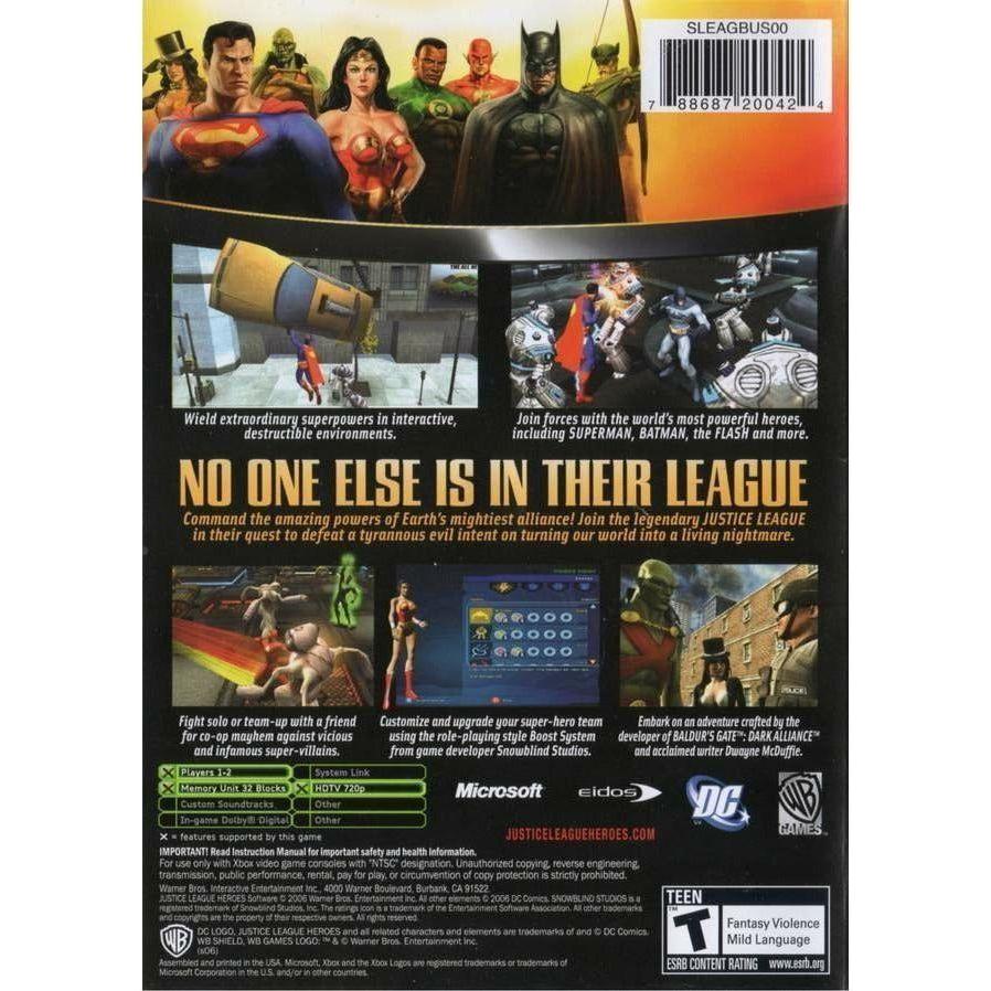 XBOX - Héros de la Ligue de Justice