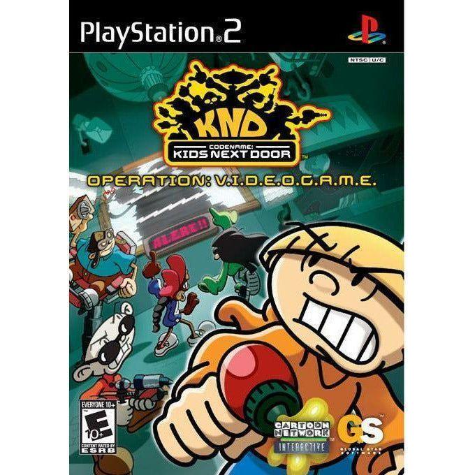 PS2 - KND Codename Kids Next Door Operation V.I.D.E.O.G.A.M.E.