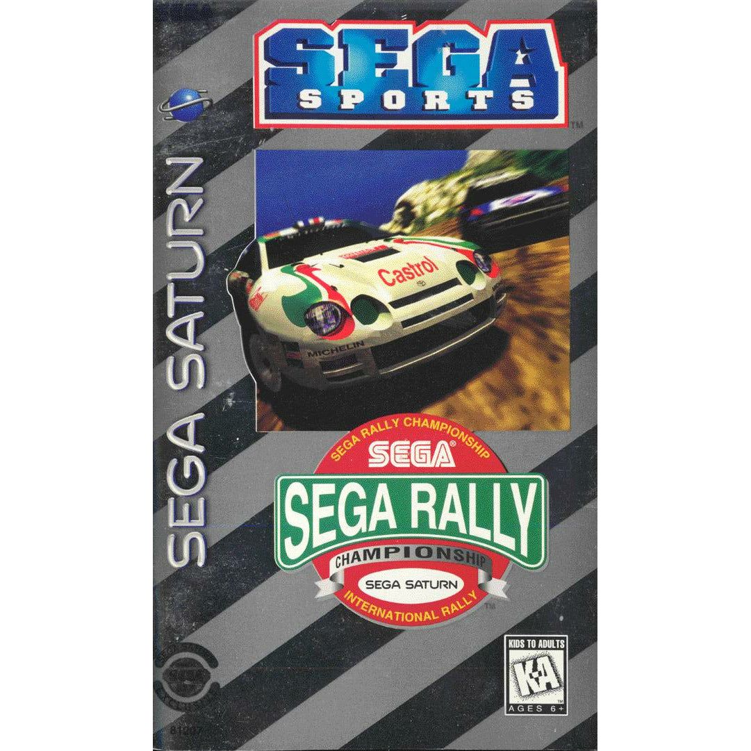 Sega Saturn - Championnat de rallye Sega