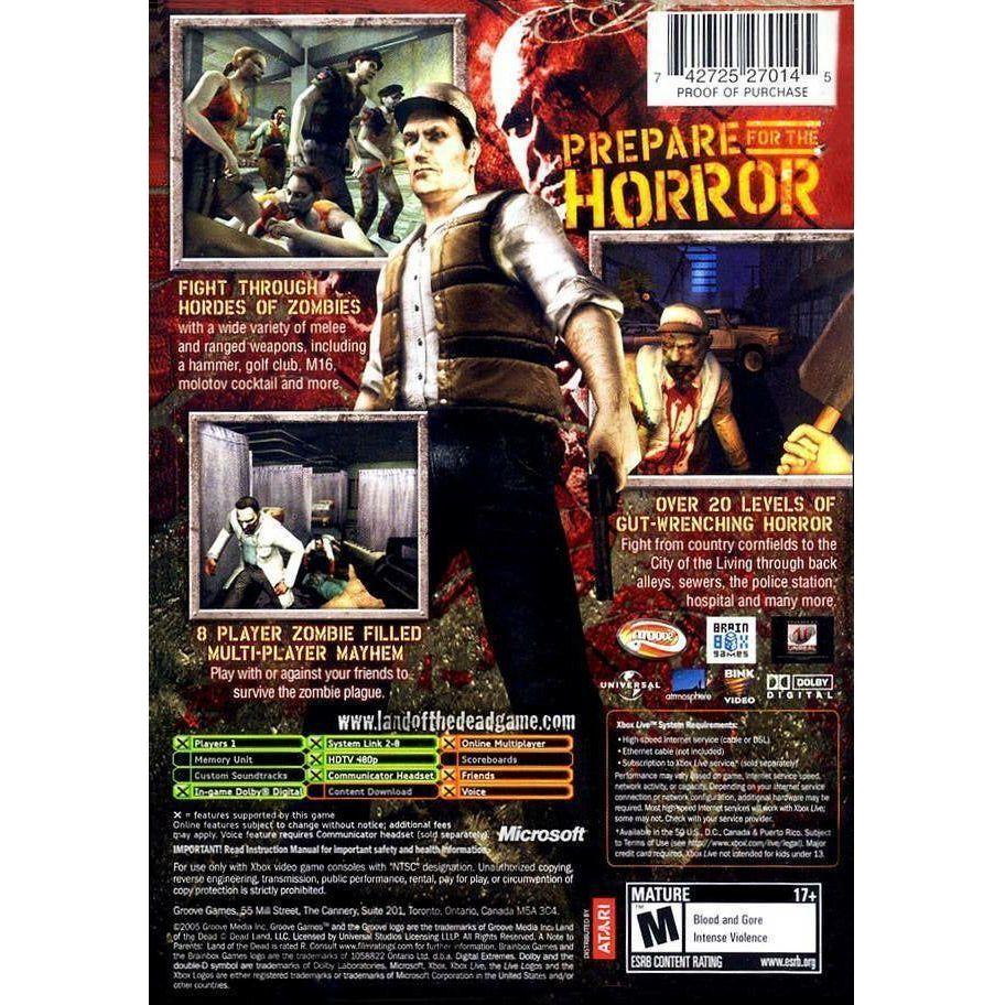 Xbox - Land Of The Dead Road To Fiddler's Green