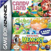 GBA - Candyland/Chutes And Ladders/ Memory (Cartridge Only)