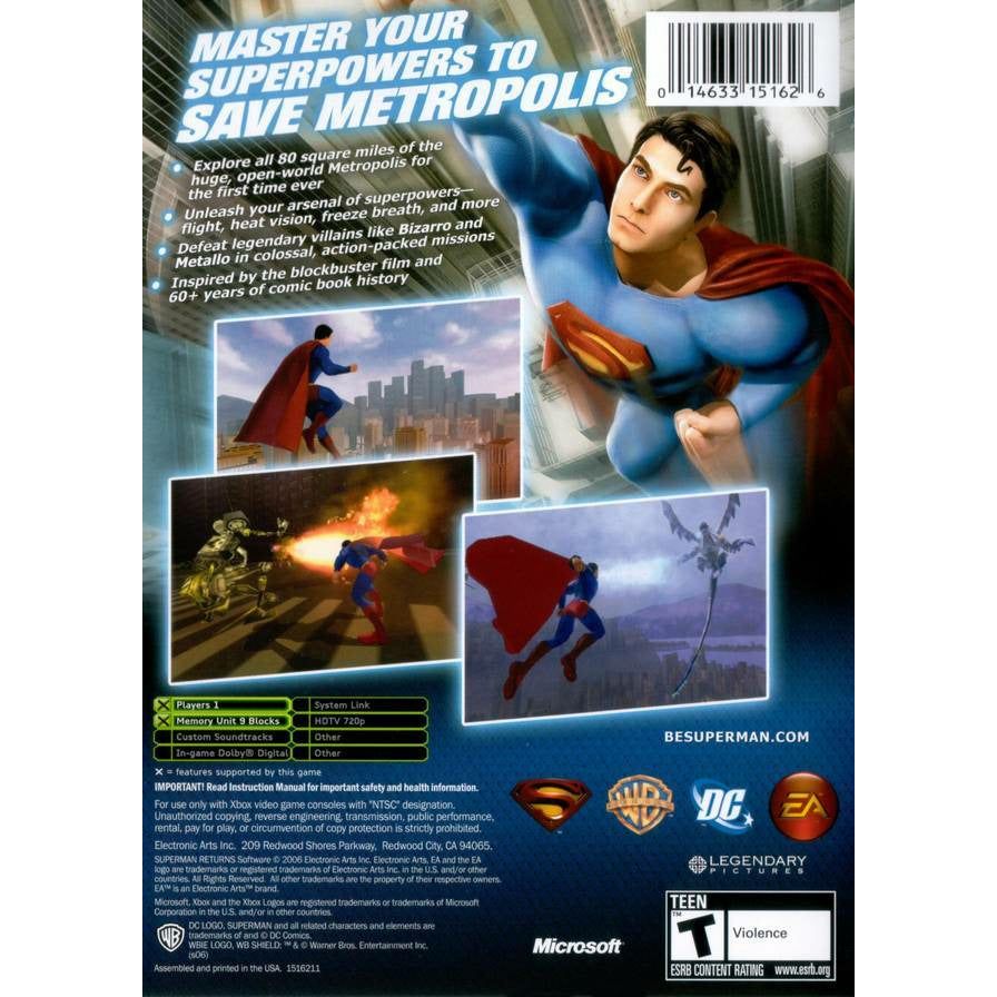XBOX - Le retour de Superman