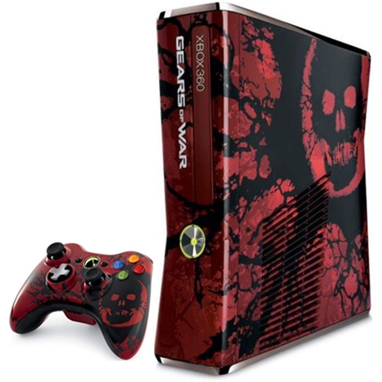 Système XBOX 360 Slim Gears of War 3 Edition avec manette correspondante