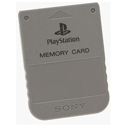 Playstation 1 (PS1) Sony Branded Memory Card