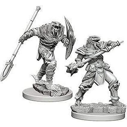 D&D - Minis - Nolzurs Marvelous Miniatures - Dragonborn Male Fighter