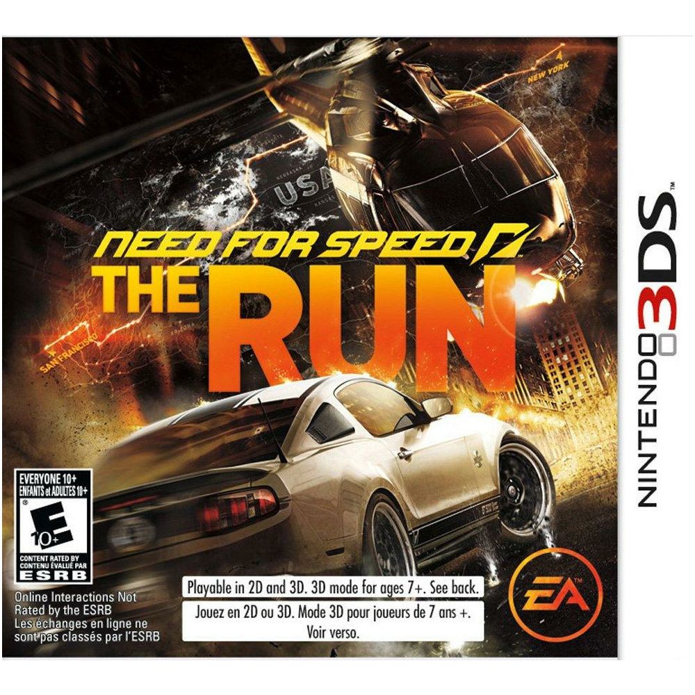 3DS - Need for Speed The Run (In Case)