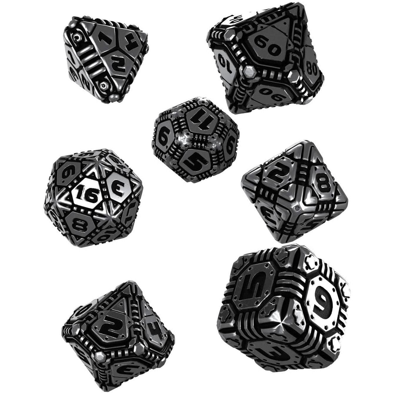 Dice - 7 Piece Metal Tech Dice