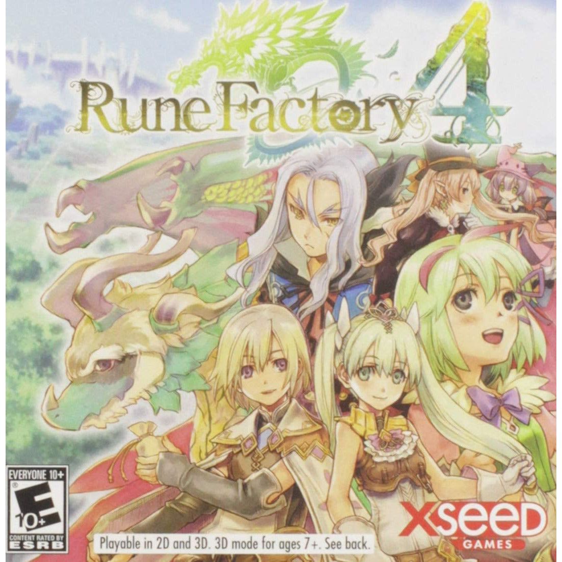3DS - Rune Factory 4 (In Case)