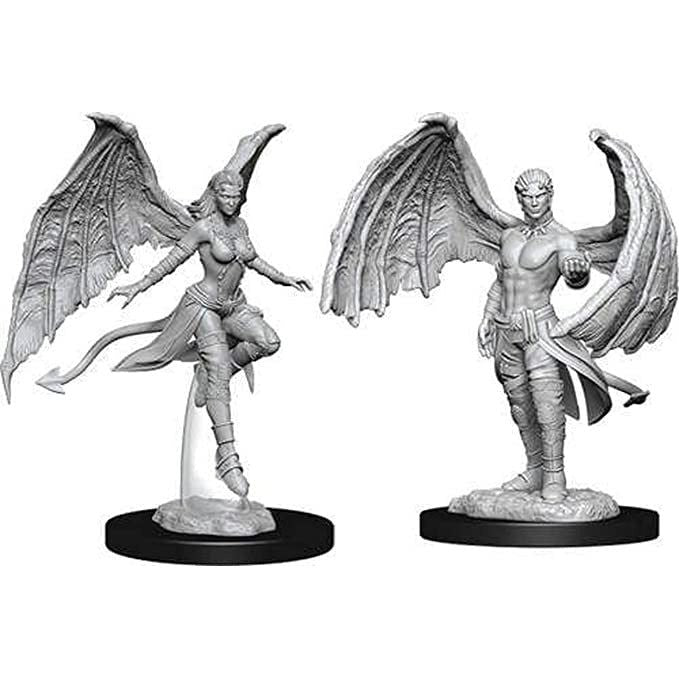 D&D - Minis - Nolzurs Marvelous Miniatures - Succubus & Incubus