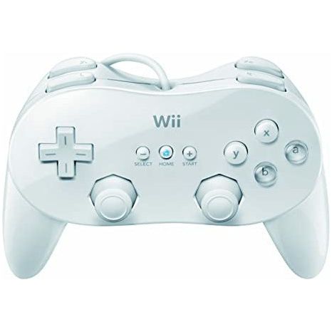 WII - Manette Wii Classic Pro (Blanc)