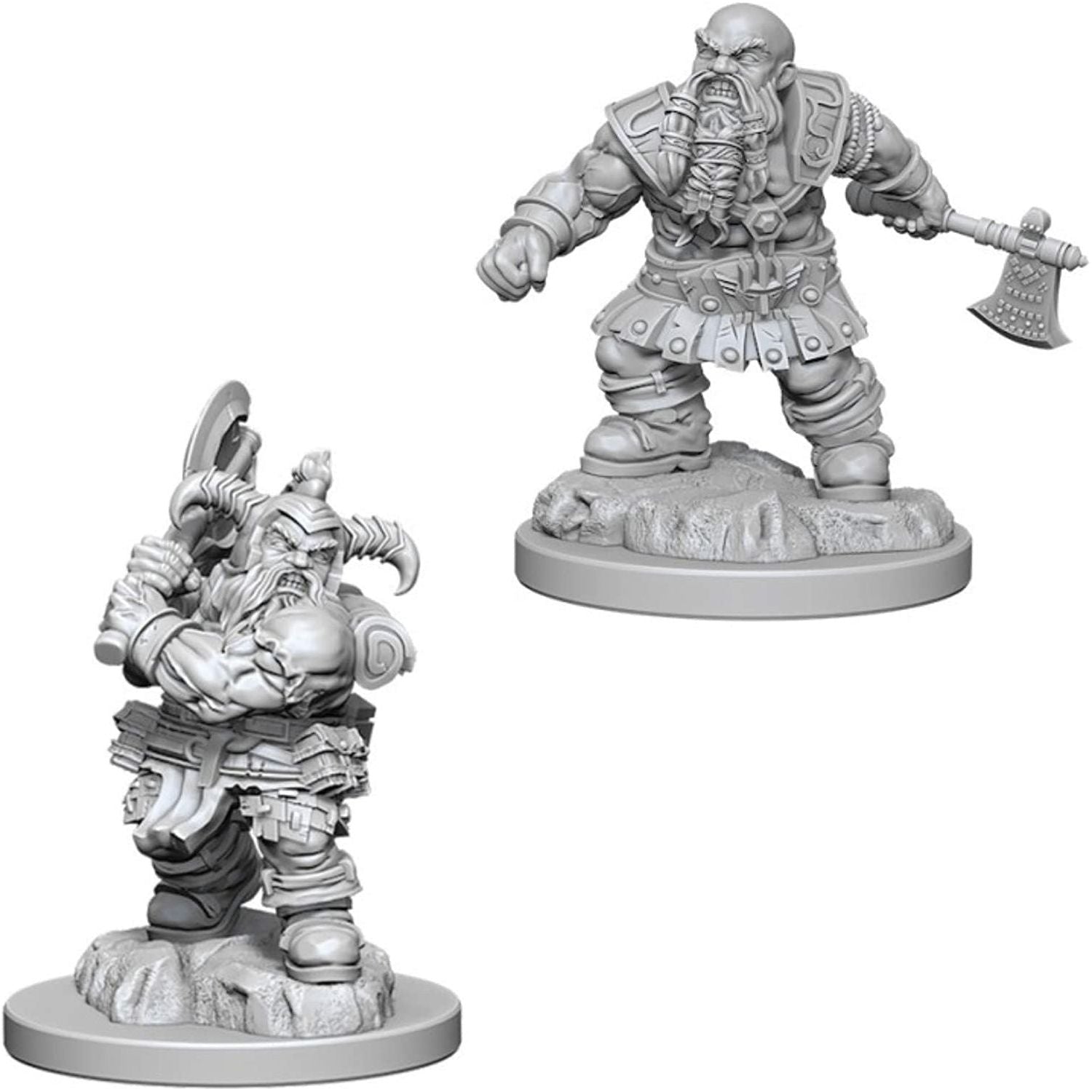 D&D - Minis - Nolzurs Marvelous Miniatures - Dwarf Male Barbarian