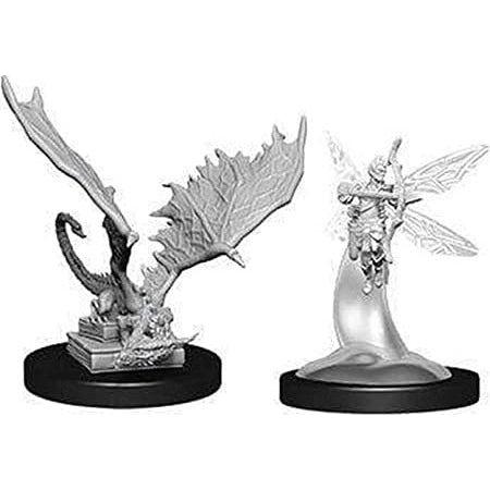 D&D - Minis - Nolzurs Marvelous Miniatures - Sprite & Pseudodragon